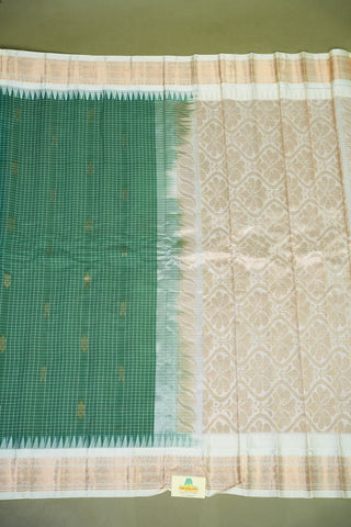 GADWAL PURE COTTON CHECKS SAREE