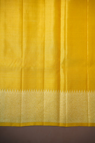 KANCHIPURAM PURE SILK TISSUE HANDLOOM SELF SAREE