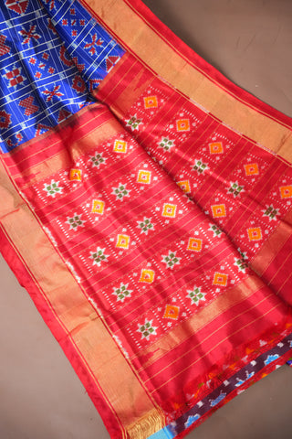 POCHAMPALLY PURE IKKAT HANDLOOM SAREE