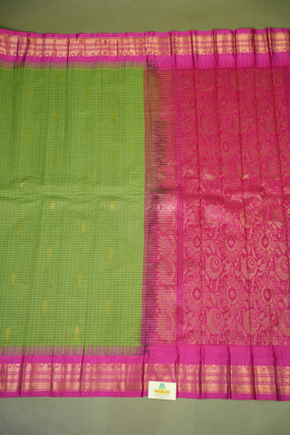 GADWAL PURE COTTON CHECKS SAREE