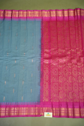 GADWAL PURE COTTON CHECKS SAREE