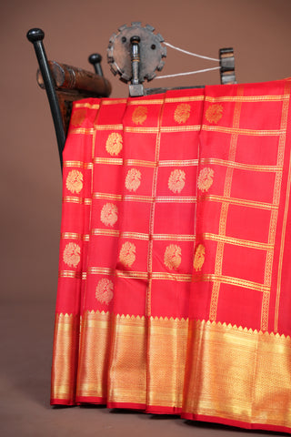 KANCHIPURAM PURE SILK HANDLOOM SAREE