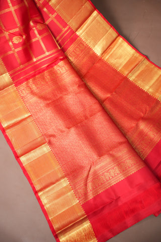 KANCHIPURAM PURE SILK HANDLOOM SAREE