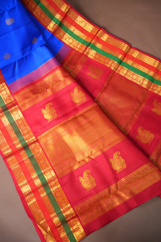 KANCHIPURAM PURE SILK HANDLOOM SAREE
