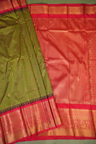 SEMI GADWAL SAREE