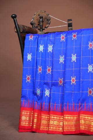 UNIQUE GADWAL PURE SILK TRADITIONAL SAREE