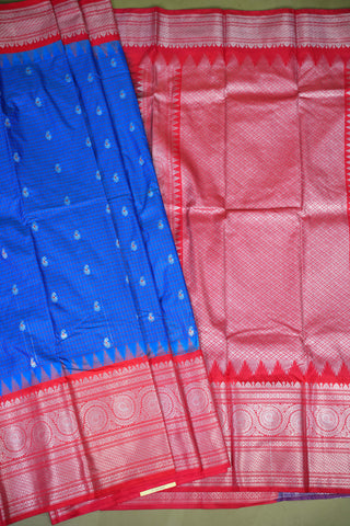 SEMI GADWAL SAREE