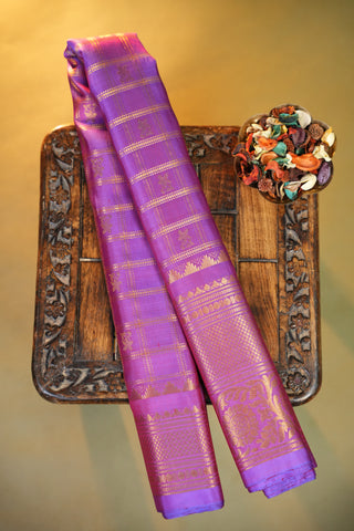 GADWAL PURE SILK HANDLOOM SELF SAREE