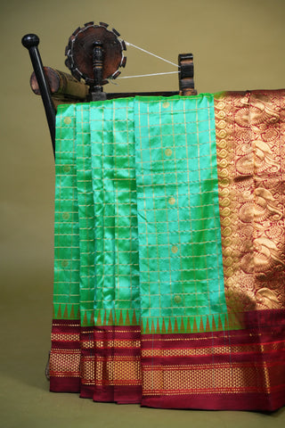 NARAYANPET PURE SILK HANDLOOM SAREE