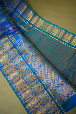 GADWAL PURE SILK HANDLOOM SELF SAREE