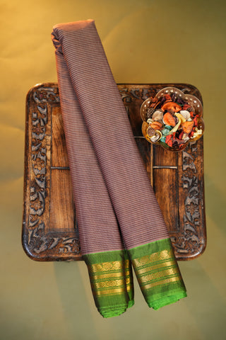 GADWAL PURE COTTON SMALL BORDER SAREE