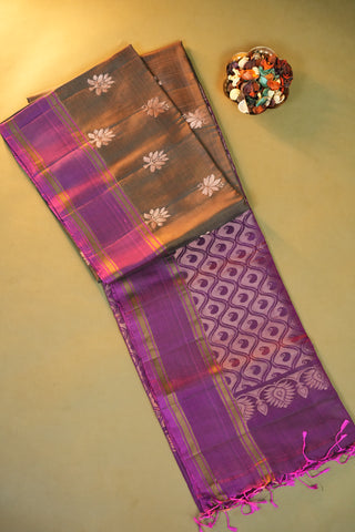 KANCHIPURAM SOFT SILK SAREE