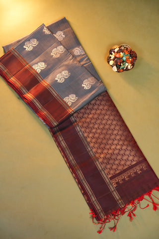KANCHIPURAM SOFT SILK SAREE