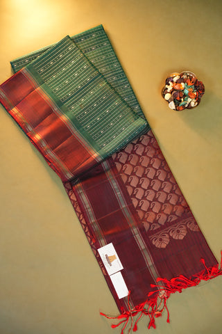 KANCHIPURAM SOFT SILK SAREE