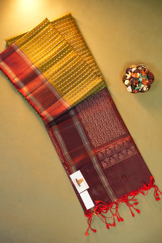 KANCHIPURAM SOFT SILK SAREE