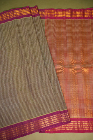 GADWAL PURE COTTON SMALL BORDER SAREE