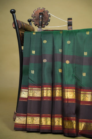 KANCHIPURAM PURE SILK HANDLOOM SAREE