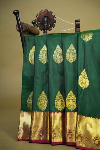 KANCHIPURAM PURE SILK HANDLOOM SAREE