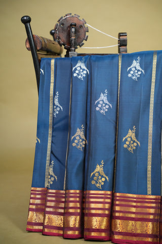 KANCHIPURAM PURE SILK HANDLOOM SAREE