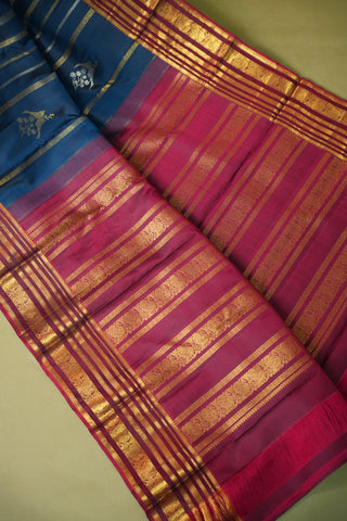 KANCHIPURAM PURE SILK HANDLOOM SAREE