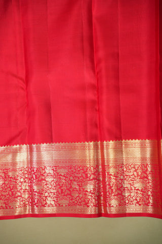 KANCHIPURAM PURE SILK BROCADE BRIDAL SAREE