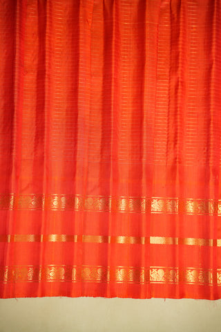 GADWAL PURE SILK GAP BORDER HANDLOOM SAREE