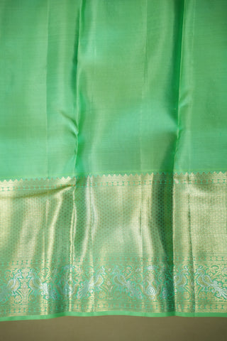 KANCHIPURAM PURE SILK HANDLOOM BROCADE SAREE