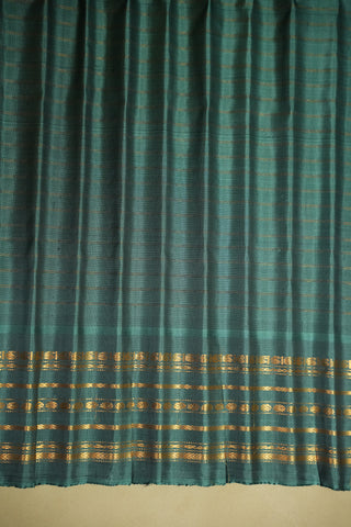 GADWAL PURE SILK GAP BORDER HANDLOOM SAREE