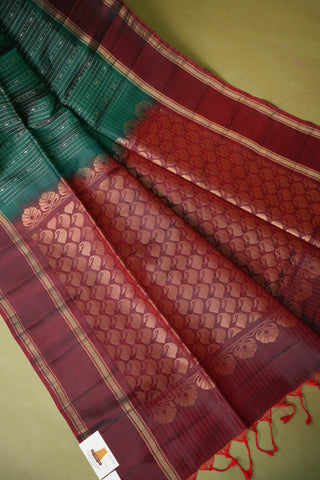 KANCHIPURAM SOFT SILK SAREE