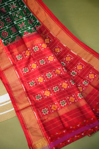 POCHAMPALLY PURE SILK HANDLOOM SAREE