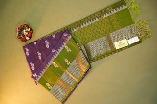 KANCHIPURAM PURE SOFT SILK SAREE