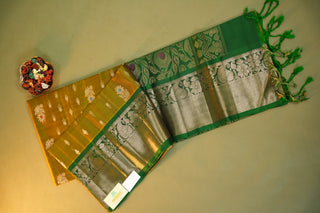KANCHIPURAM PURE SOFT SILK SAREE
