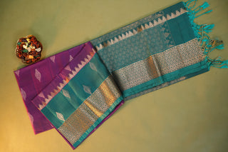 KANCHIPURAM PURE SOFT SILK SAREE