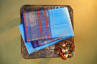 KANCHIPURAM TRADITIONAL SILK HANDLOOM SAREE
