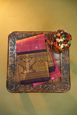 GADWAL PURE SILK HANDLOOM DUPATTA