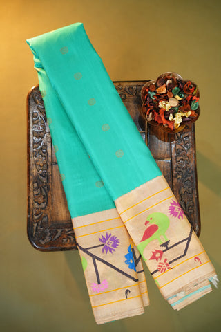 GADWAL PURE SILK PAITHANI HANDLOOM SAREE