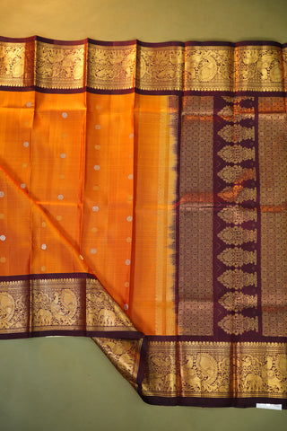 GADWAL PURE SILK HANDLOOM DUPATTA