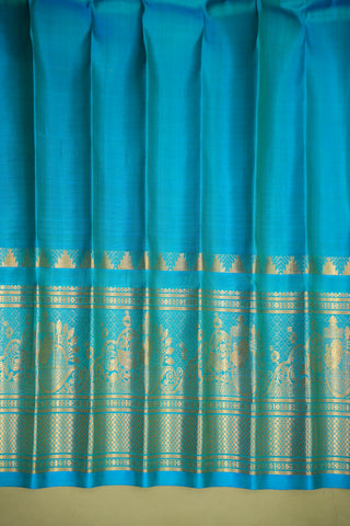 GADWAL PURE SILK CHECKS HANDLOOM SAREE