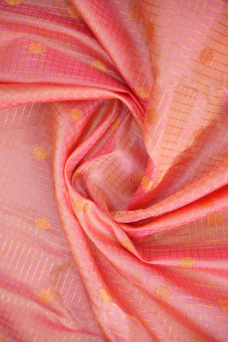GADWAL PURE SILK CHECKS HANDLOOM SAREE