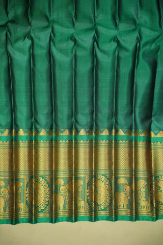 GADWAL PURE SILK CHECKS HANDLOOM SAREE