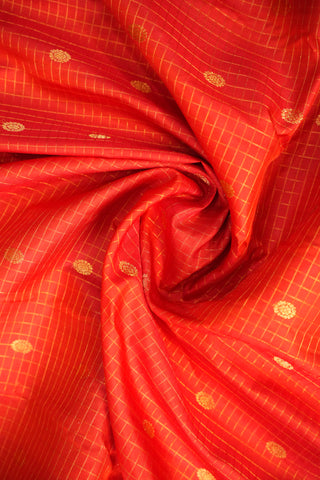 GADWAL PURE SILK CHECKS HANDLOOM SAREE