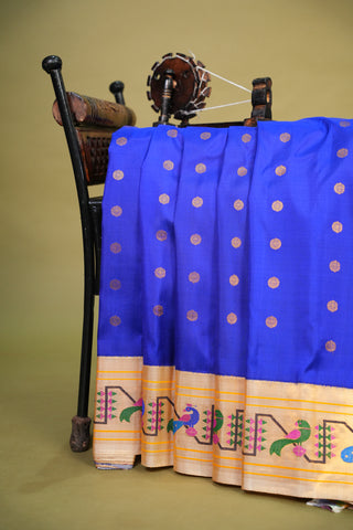 GADWAL PURE SILK PAITHANI HANDLOOM SAREE