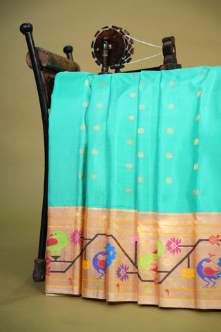 GADWAL PURE SILK PAITHANI HANDLOOM SAREE