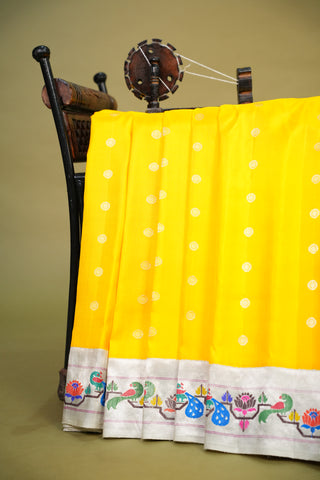 GADWAL PURE SILK PAITHANI HANDLOOM SAREE
