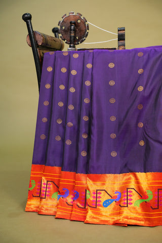 GADWAL PURE SILK PAITHANI HANDLOOM SAREE