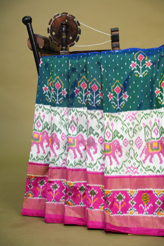 POCHAMPALLY PURE SILK HANDLOOM SAREE