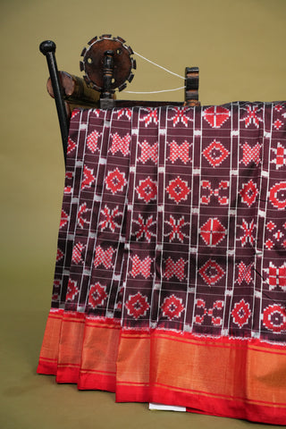 POCHAMPALLY PURE SILK HANDLOOM SAREE