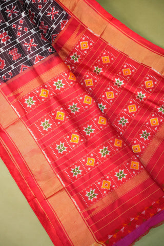 POCHAMPALLY PURE SILK HANDLOOM SAREE