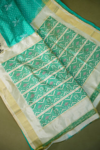 POCHAMPALLY PURE SILK HANDLOOM SAREE
