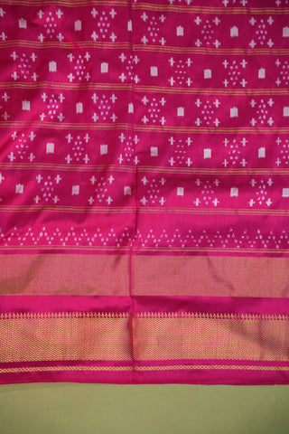 POCHAMPALLY PURE SILK HANDLOOM SAREE